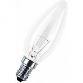 Лампа накаливания декоративная OSRAM ДС 40вт B35 230В E27 (свеча)